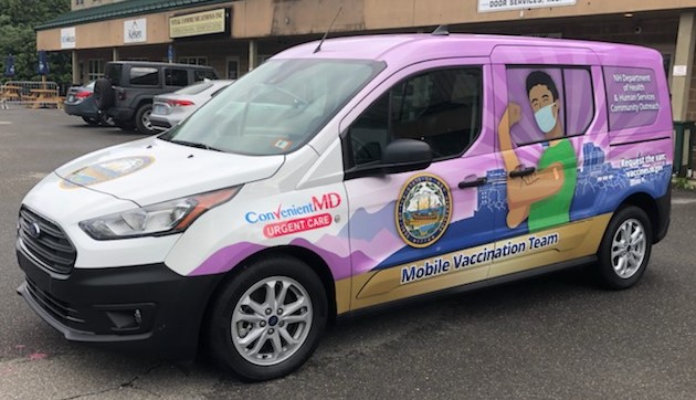 The NH Mobile Vaccine Van Kicks Off State Park Tour