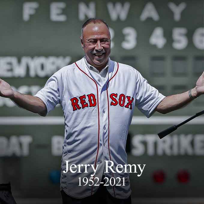 Jerry Remy, Boston Red Sox Player and Broadcaster, Dies