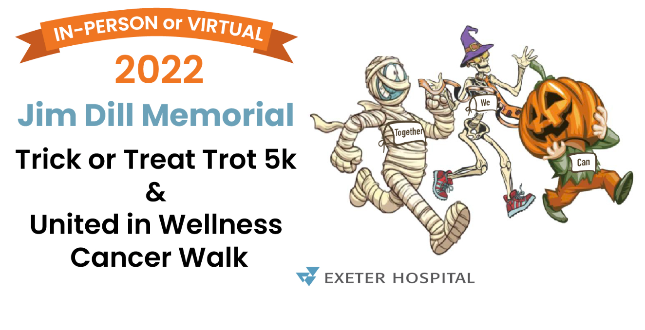 Exeter Hospital’s Trick or Treat Trot 5k And Cancer Walk is Happening October 30