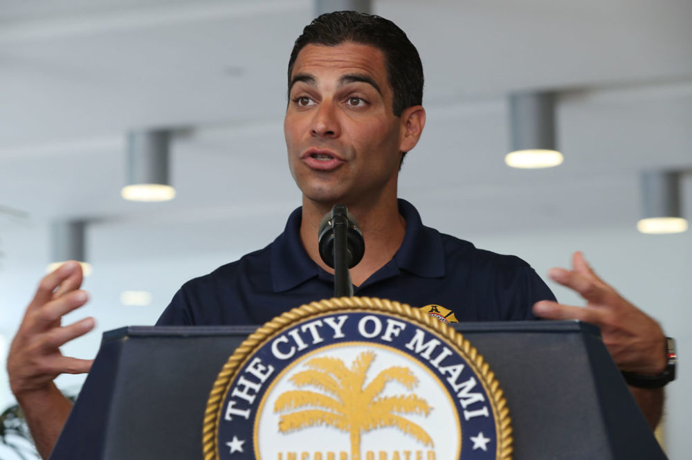 Miami Mayor In New Hampshire
