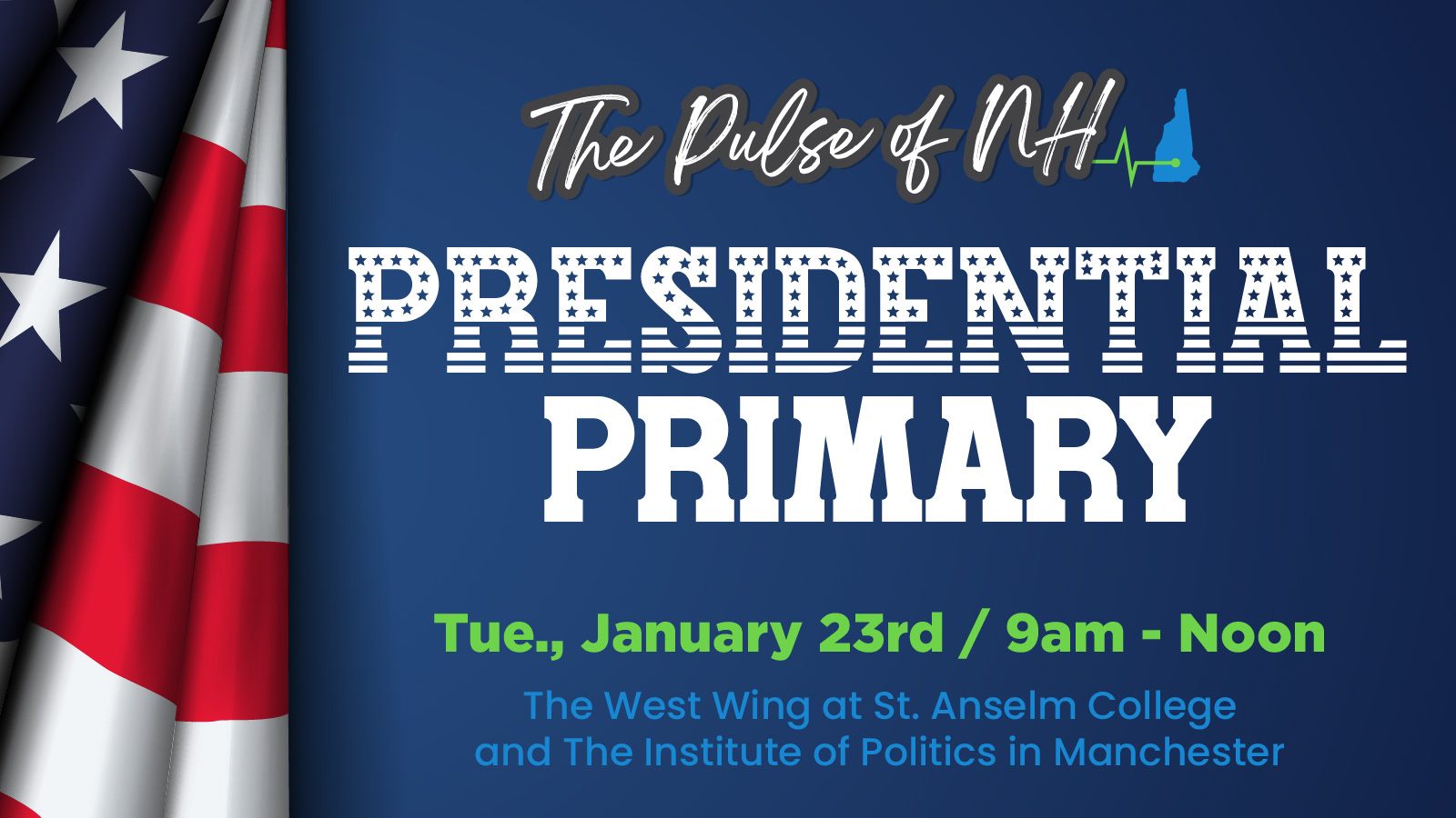 NH Presidential Primary 2024 – Good Morning NH LIVE From The ‘West Wing’