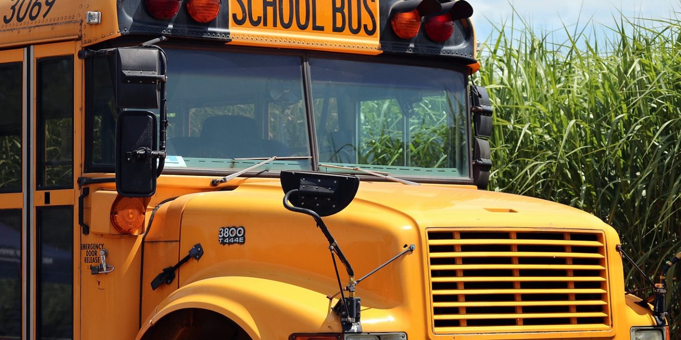 School Bus Involved in Manchester Crash