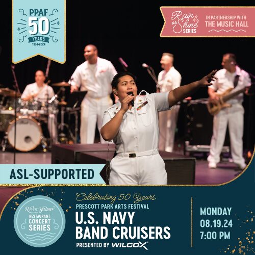 Veterans Night with the United States Navy Band Cruisers at Prescott Park Arts Festival Monday