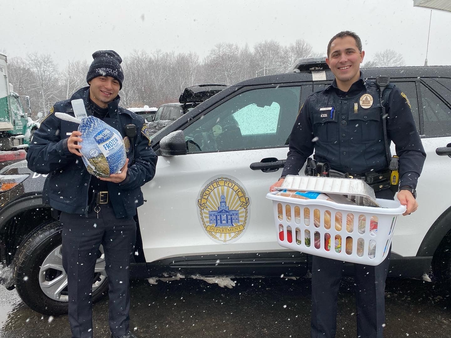 Dover Police Department Annual Christmas Basket Program