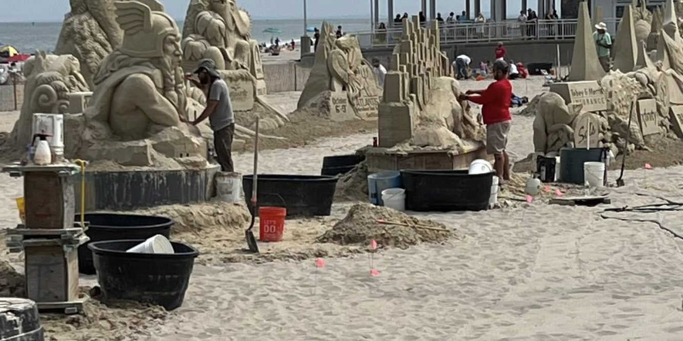 Hampton Beach Sand Sculpting Competition Begins