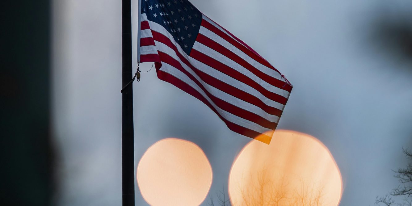 Flags At Half Staff For Dolly